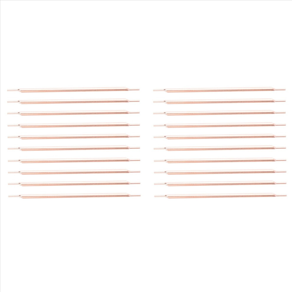 Spot Welding Pin 3X100mm Alumina Copper Electrode Tip Feet Needle Lithium Battery Welding Machine Accessories 20Pcs 4852070781176