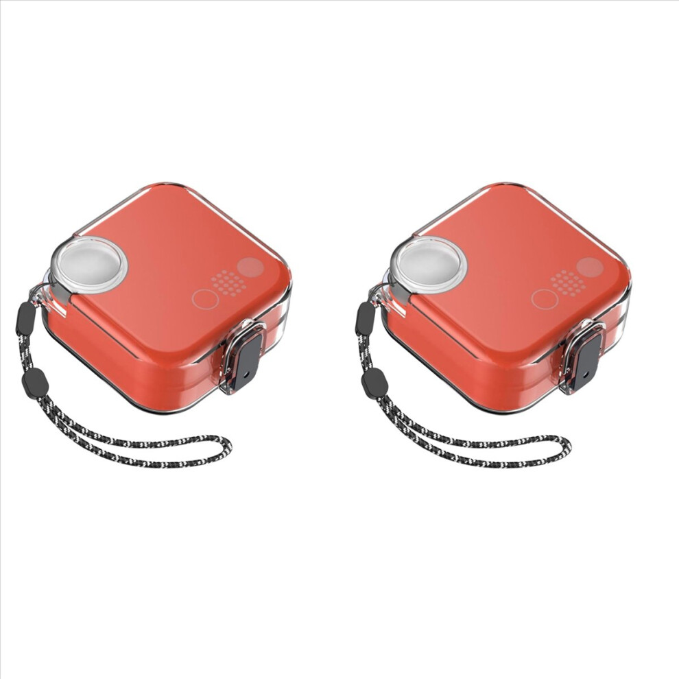 2X Headphone Case Cover For Cmf Buds,Hard Pc Shell Clear Protective Earbuds Case Headphones Case With Lanyard 4852070785426
