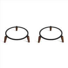 Suporte duplo para alto-falante Aura Studio 3/4 com base de mesa.