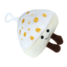 Enchanting Mushroom Plush Pillow, Plush Body Pillow With Sensory Feedback For Home Decoration (White)