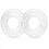 4 Pack Light Fixture Mounting Brackets, Ceiling Light Mounting Plate, Wall Light Mount Blocks with Screw and Nuts 6