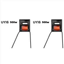 2 geradores de ignição por arco CC de alta frequência 30KV, inversor elevador, transformador U DIY, 20KHz-100KHz, estilo: UY16, 500W