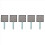 5X FSR406 Force Sensitive Resistor for Smart Seat Force Sensing Resistor Flexible Sensor Module 1