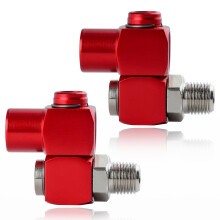 2 Pack Air Hose Swivel Connector 1/4' NPT 360 Dual Swivel Pneumatic Air Fittings Adapter 150 PSI