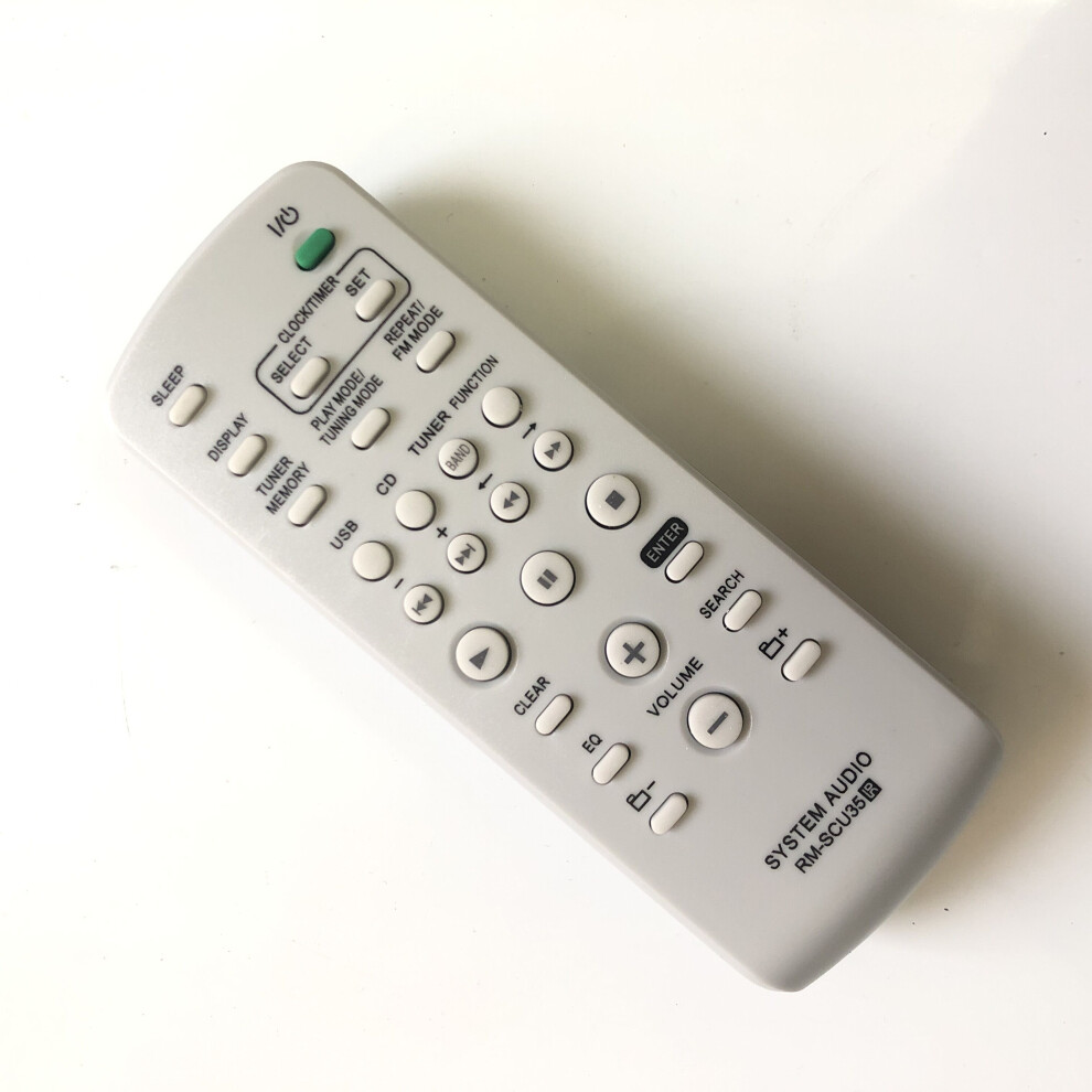 New Rm-Scu35 Remote Control For Sony Cmt-U1bt Hcd-U1b Ss-Cu1bt Cmtu1bt Hcdu1b Sscu1bt Cd Hifi System Audio 6935161401394