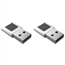 Módulo lector de huellas dactilares USB 2X, escáner biométrico para 10 portátiles, interfaz USB clave
