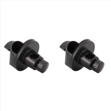 2 unidades de clipe universal de 1,5 cm para microfone, suporte transversal para microfone, braçadeira ajustável para braço de microfone