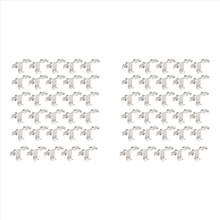 60PCS Photovoltaic Panel Drainage Buckle Plate Solar Panel Water Drain Clip for Solar Panel Draining 30MM