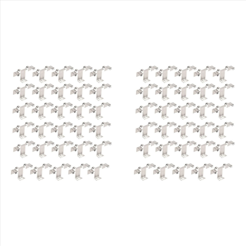 60Pcs Photovoltaic Panel Drainage Buckle Plate Solar Panel Water Drain Clip For Solar Panel Draining 30Mm 4852070776851