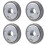 4pcs 5/8 Inch-11 Grinder Nut,Quick Release Angle Grinder Flange Nut Grinder Locking Nut for Angle Grinder 1