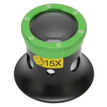 Lente d'ingrandimento per gioiellieri per ispezioni di precisione, lente d'ingrandimento per orologi con funzione di ingrandimento 15X, lente