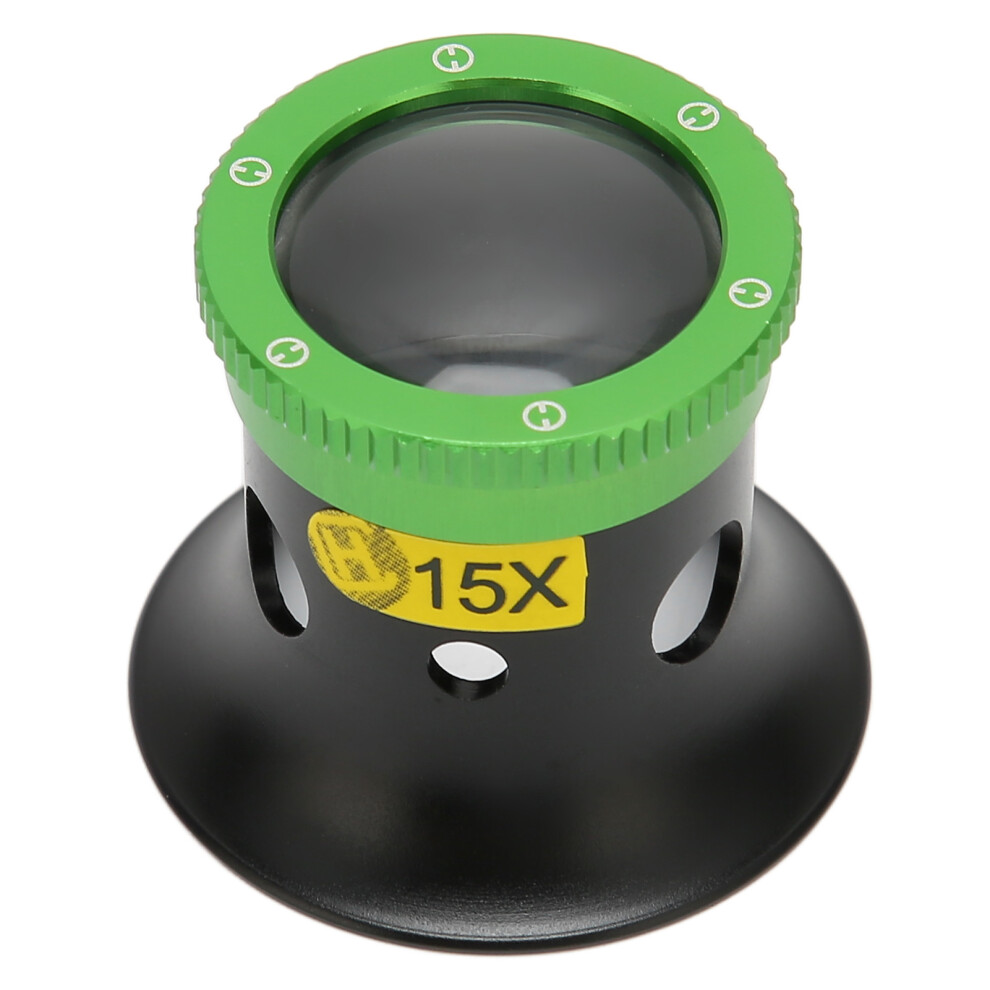 Jewelers Loupe Magnifier for Precision Inspection, Watch Loupe with 15X Magnification Function, Professional Loupe for Jewelry Gems Watches Stamps