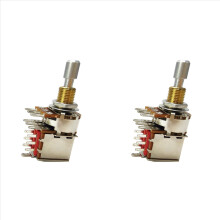 2x Potentiometer Push Pull Schakelaar Gitaar Regelpotmeter Elektrische Gitaar Toon Volume Onderdelen B500K