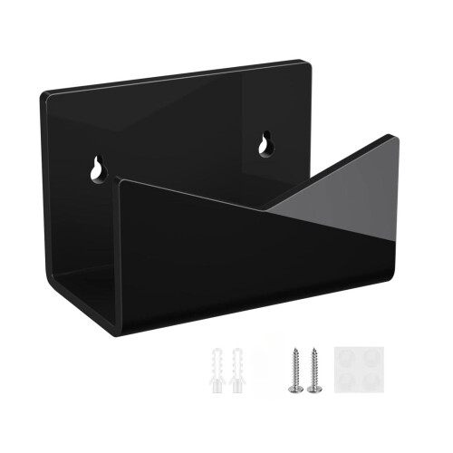 Convenient Acrylic Envelope Stand File Organizer-Black