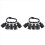 2X SDS Plus Shank Drill Bit Holder Keychain SDS Shank Adapter Extension Bar Socket Adapter Easy Change Hand-Held Holders 1