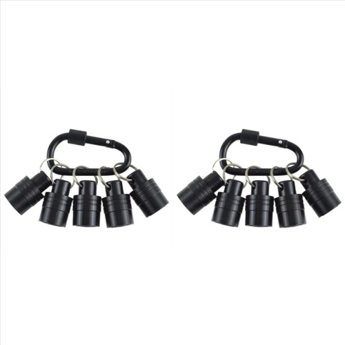 2X SDS Plus Shank Drill Bit Holder Keychain SDS Shank Adapter Extension Bar Socket Adapter Easy Change Hand-Held Holders