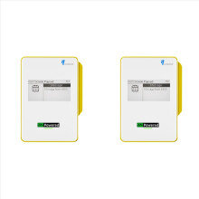 2x Meshtastic Heltec-MeshPocket 5000mAh Power Bank Magnético com Tela E-Ink e Carregamento Rápido PD para Celular Meshtastic B