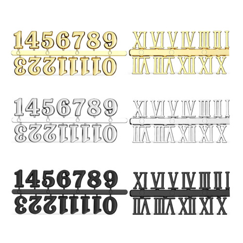 Clock Movement Kits Quiet Timepiece Installation Pack-set 7