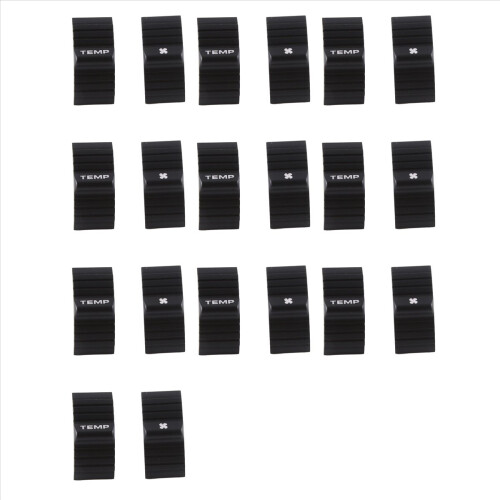 10X Climate Control HVAC A/C TEMP Button Set for 911 997 987 Boxsters (Pre-Facelift Version)