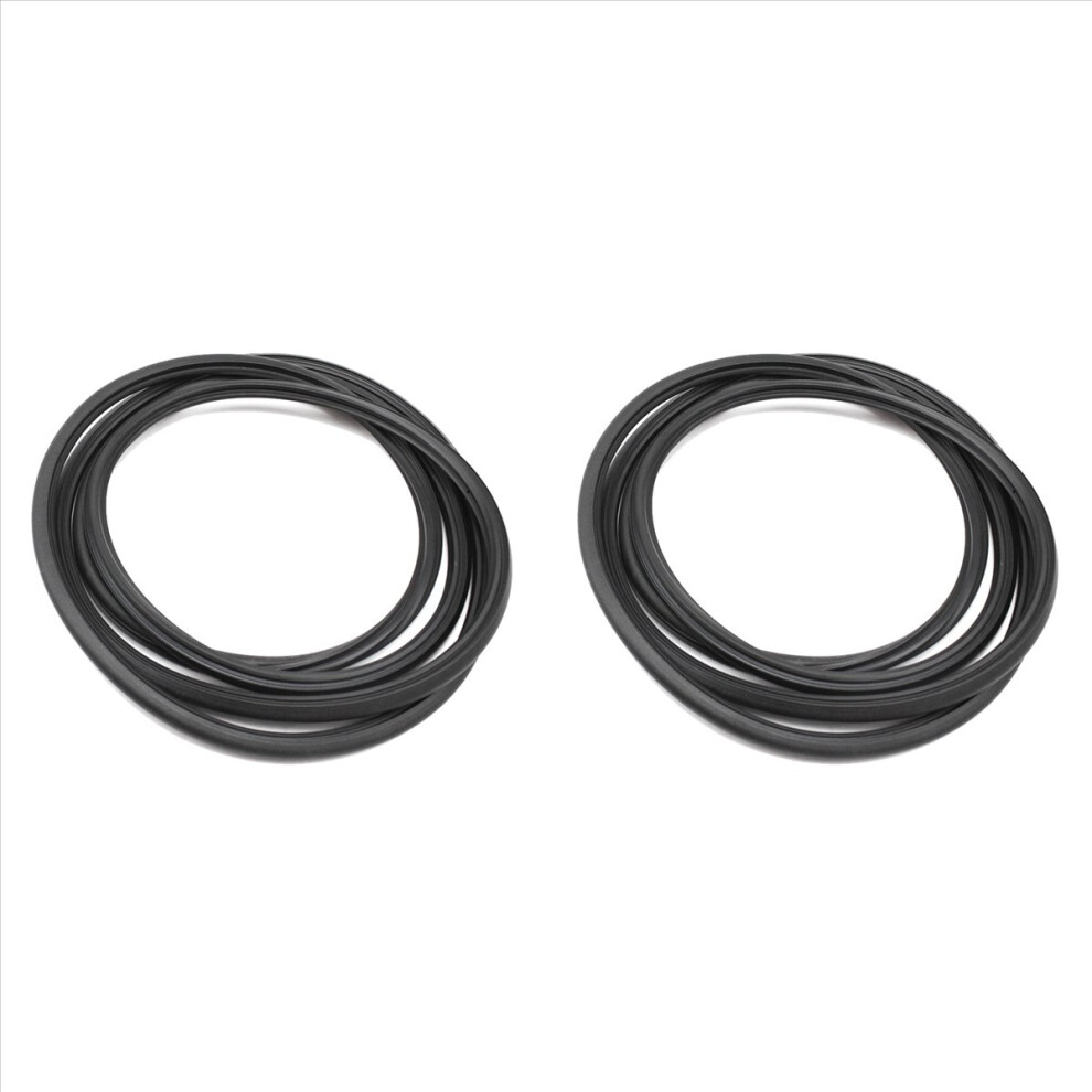 2X Sunroof Seal Moulding Strip Gasket 05183172Ac Fit For Compass Liberty Nitro Journey Black 4852070778589