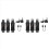 2X New 48V Capacitor XLR Adapter Wireless Microphone Transmitter Receiver for Dynamic Microphone Guitar Audio Mixer 1