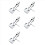 5X AT3600L Moving Magnetic Stylus Headshell Holder Connect Kit,A 1