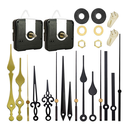 Handmade Clock Repair Set Quiet Clock Movement Kits-set 3