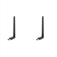 2 Adaptadores USB Bluetooth 5.4 150M Dongle Bluetooth para PC, Mouse Sem Fio, Teclado, Música, Transmissor e Receptor de Áudio