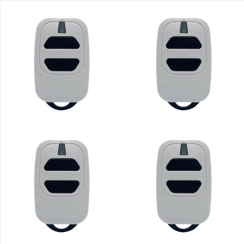 4X 2-Key Garage Door Remote Control 433.92MHz Rolling Code for GT4 GTI2 GTI4 Series Handheld Transmitter