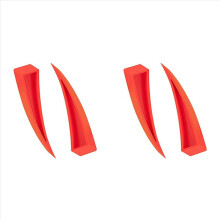 4 PCS Car Paintless Dent Repair Tools Window Wedge Panel Car Door DIY Hand Tool Wedges for Repairing Auto Body