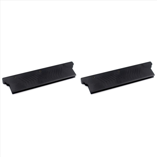 2X RAM Ψύκτρα ψύξης ψυγείου για DDR2 DDR3 DDR4 Desktop Memory Dissipation Pad Μαύρο