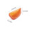 10pcs Artificial Lemon Block Realistic Fruit Model Table-Orange 4