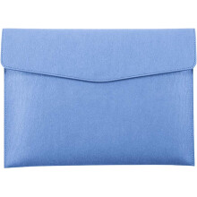 Organiseur de dossiers, porte-documents A4 en cuir PU imperméable avec fermeture à pression élégante, grande capacité et design élégant pour