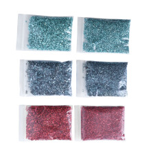Nagelkunst-Bastelideen: Entdecken Sie das beständige Design und den schillernden Glanz von Metallic-Chips für bezaubernde Harzkunst-Materialien und
