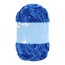 Knitting Crochet Yarn Multicolor Knitting Yarn-36 sapphire blue