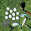 Golf Spikes Set Includes 30 Pcs Cleats Replacement Spanner Metal Thread Screw 6 mm Dia Spike Too 6