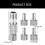 Airbrush Snelkoppeling Koppeling Releases Fitting Adapter Kit 3