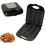 Automatic Electric Nut Waffle Maker with Nonstick Plates and Mini Sandwich Cooking Pan 1