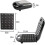 Automatic Electric Nut Waffle Maker with Nonstick Plates and Mini Sandwich Cooking Pan 2