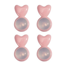 Comfortable Earring Lifters Heavy Earrings-Light Pink Long love