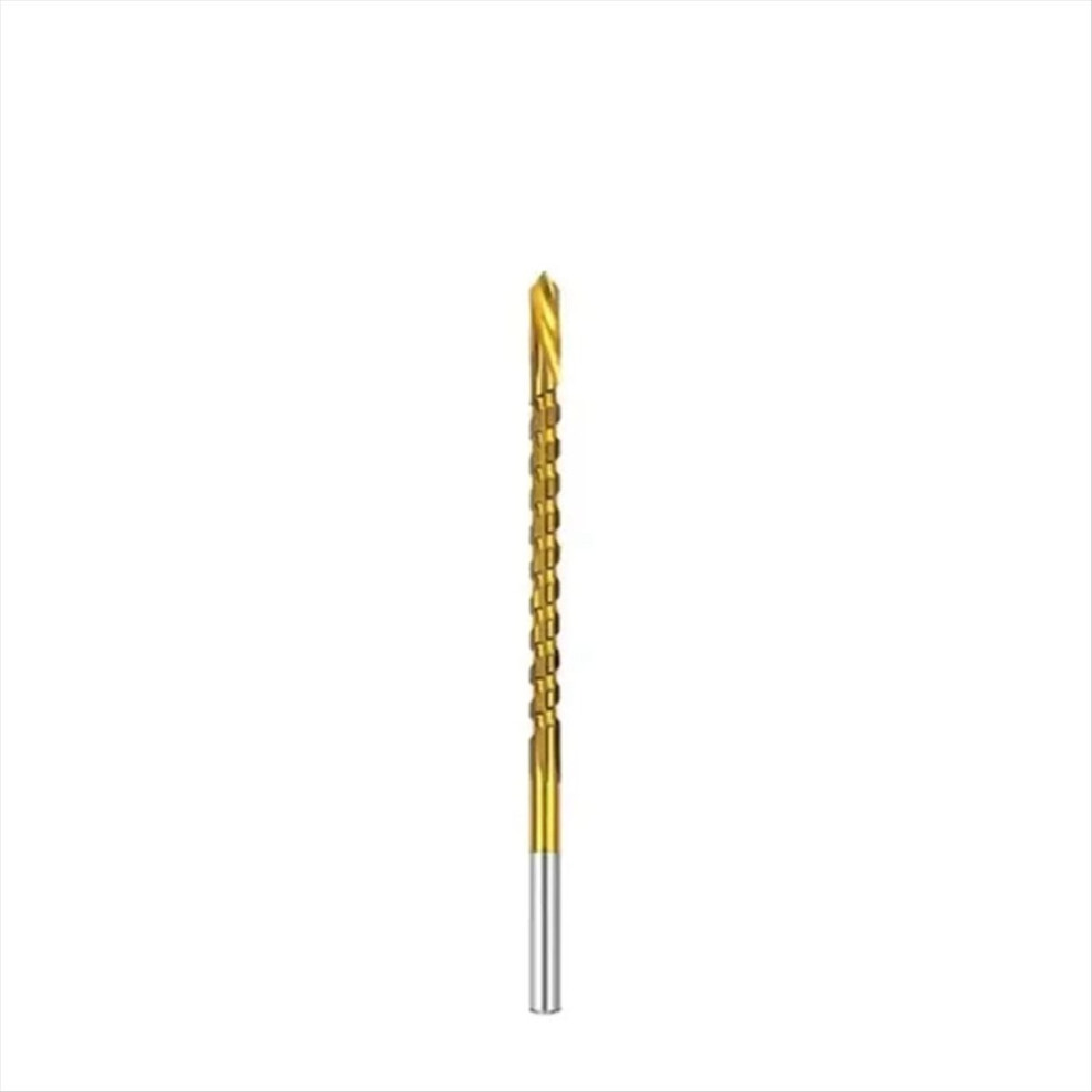 4Mm Titanium Coated Drill Bit Spiral Jagged Saw Composite Twist 4852070704946