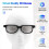 4Pcs Polarized Passive 3D Glasses for Cinema IMIX Screen 4