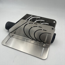 Tagliatubi per isolamento in gomma a 45, utensile per taglio in schiuma, guida di taglio regolabile S
