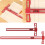 Aluminum Woodworking Ruler with Clear-Sliding model TS24 I 4