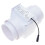 12V 5,5x2,1 mm 4 inch inline kanaalventilator voor 5