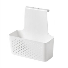 1 unidade de lixeira doméstica de parede para armário de cozinha, cesto de armazenamento para pendurar na porta.