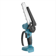 Draadloze kettingzaag, 6 inch, borstelloos, mini, draagbaar, voor tuinhoutzagen, Makita 18V accu