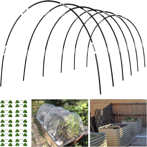 Cerceaux de jardin cerceaux de couverture de rangée-30 pièces 1