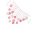 Tentures murales, tapisseries, décorations murales,-Rose 1