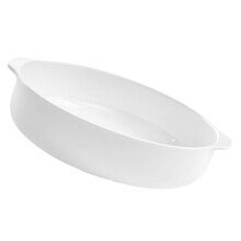 Ceramic Baking Dish with Handles, 10Inch Round Casserole Dish for Oven, Deep Nordic Style